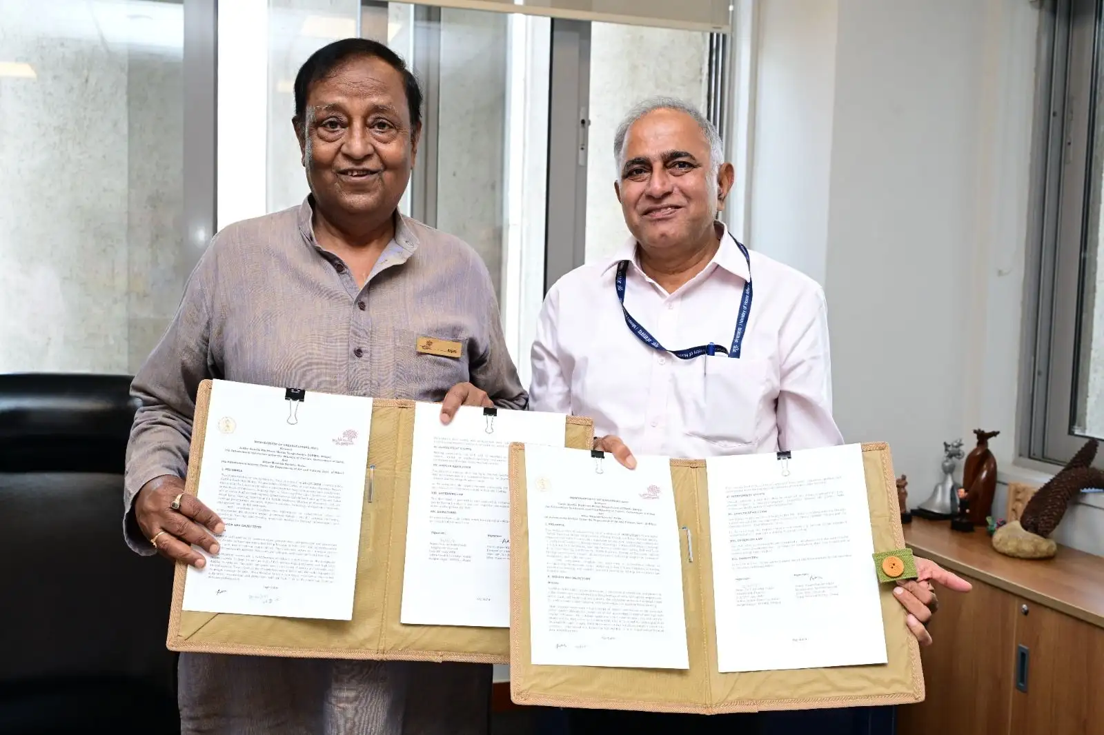 Historic agreement between Bihar Museum and  Indira Gandhi Rashtriya Manav Sangrahalaya (IGRMS), Bhopal, Madhya Pradesh